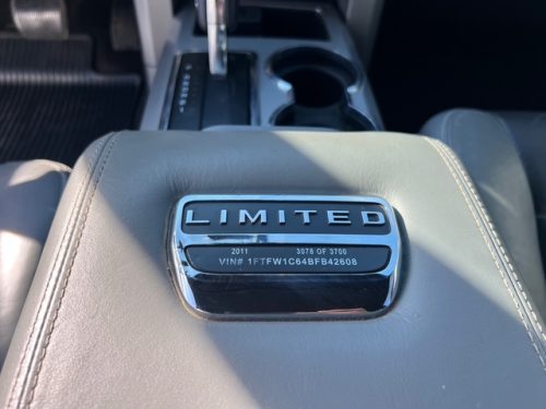 2011 FORD F-150 LARIAT LIMITED CREW CAB